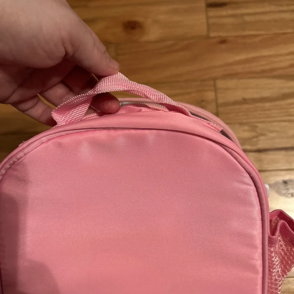 Toddler Kids Insulated Unicorn Lunch Box Bag Pink Adjustable Strap NIB